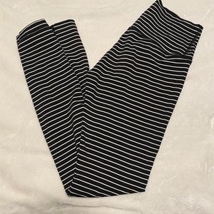 Lululemon striped leggings
